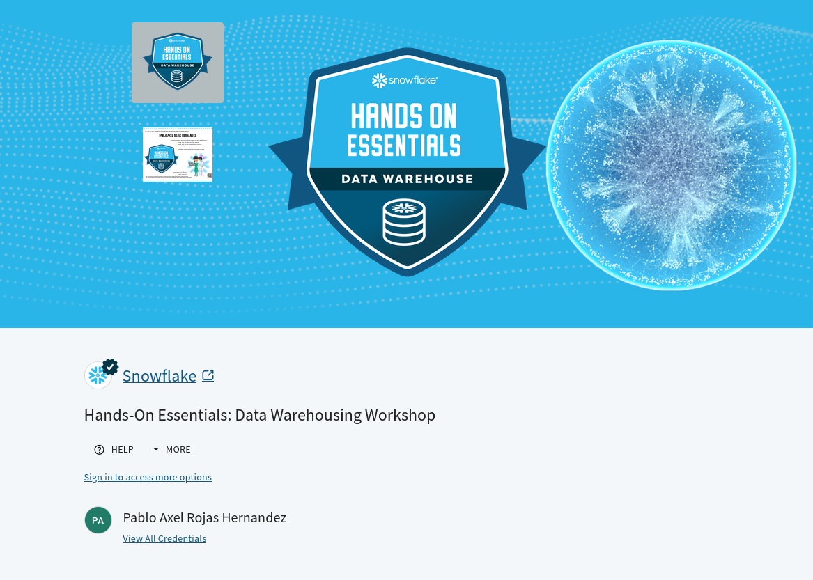 Snowflake: Data Warehousing Workshop
